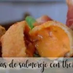 Croquetes de Salmorejo com termomix