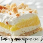 Tarte de Lim&atilde;o e Mascarpone com Thermomix