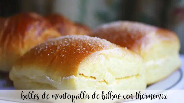P&atilde;ezinhos de manteiga de Bilbao com Thermomix