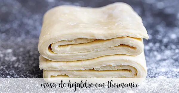 Massa folhada com Thermomix