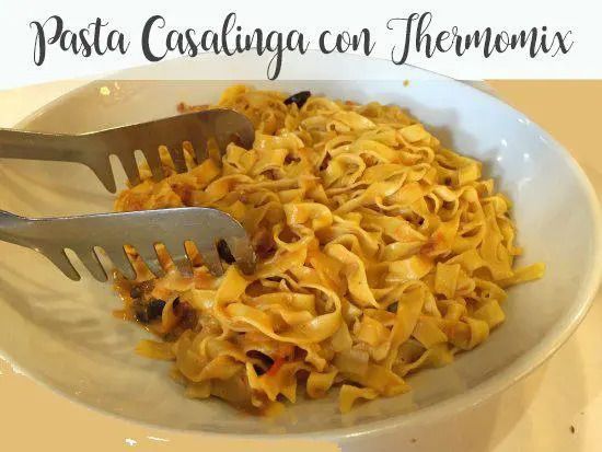 Casalinga Pasta com Thermomix