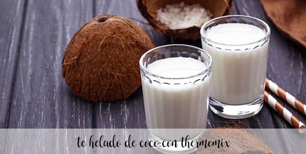 ch&aacute; gelado de coco com thermomix