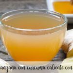 suco de maçã com curcuma quente com thermomix