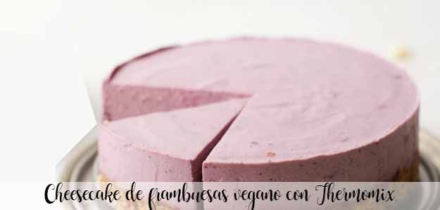 Cheesecake de Framboesa Vegan com Bimby