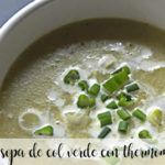 sopa de repolho verde com termomix