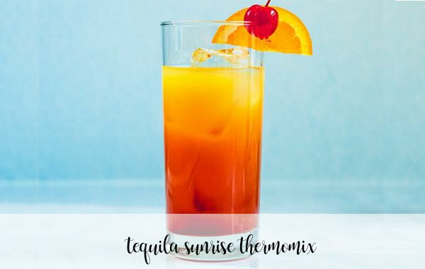 Tequila Sunrise com termomix