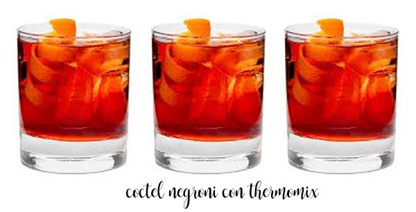 coquetel negroni com termomix