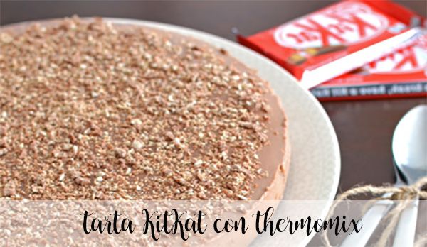 Bolo Kitkat com Termomix