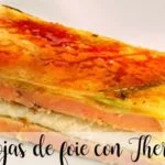 Foie millefeuille com Thermomix