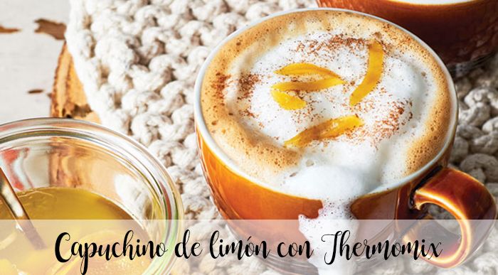 Cappuccino de limão com Thermomix
