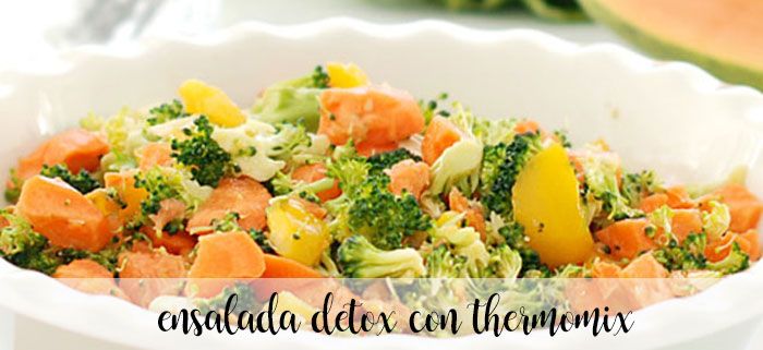 Salada detox com thermomix