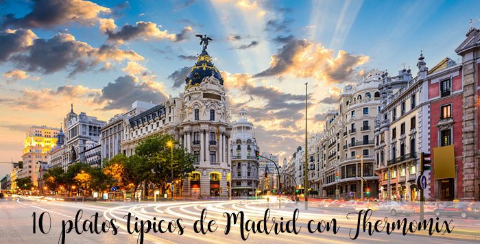 15 pratos típicos de Madrid com Bimby