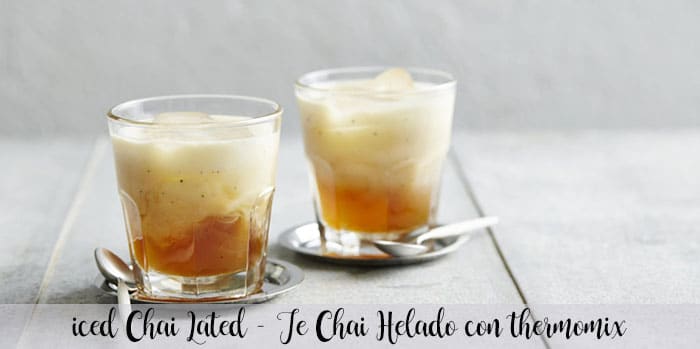 Iced Chai Latted – Chá Chai Gelado com thermomix