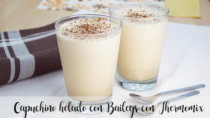 Cappuccino gelado com Baileys com Thermomix