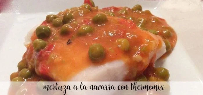 Pescada à Navarra com Thermomix