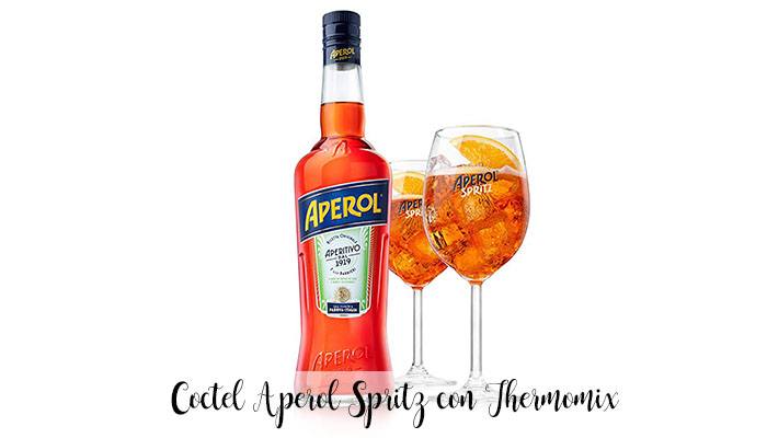 Coquetel Aperol Spritz com Thermomix