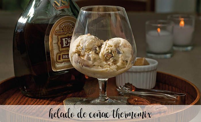 Sorvete de conhaque com Thermomix