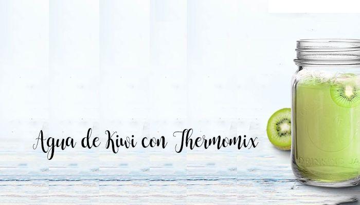 Água de kiwi com Thermomix