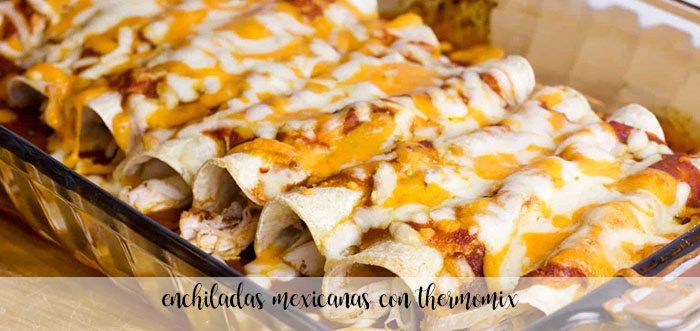 Enchiladas mexicanas com Thermomix