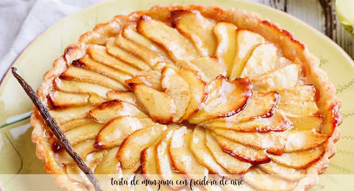 Torta de maçã com fritadeira Airfryer