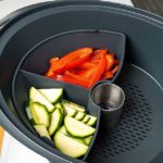 Divisor de compartimento de silicone para o recipiente varoma em thermomix