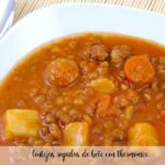 Lentilhas rápidas com Thermomix