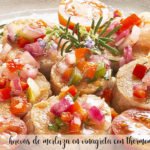Ovas de pescada ao vinagrete com thermomix