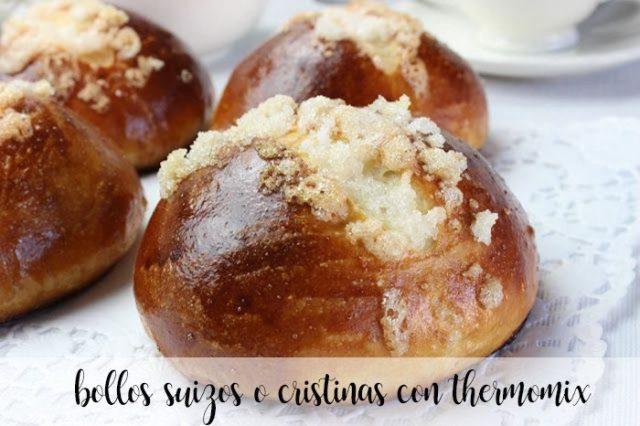 Pãezinhos suíços ou cristina com Thermomix