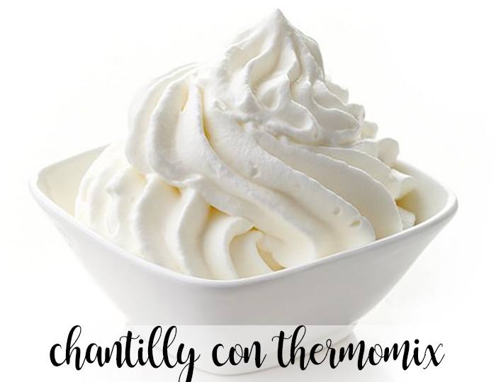 Chantilly com Thermomix
