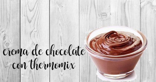 Creme de chocolate com Thermomix