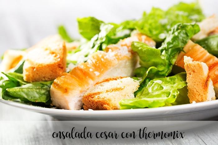 Salada Caesar com Thermomix
