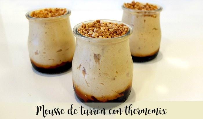 Mousse de nogado com Thermomix