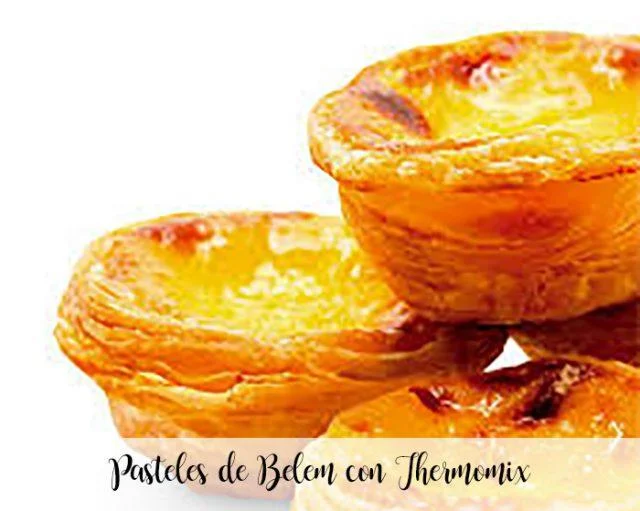 Bolos de Belém com Thermomix