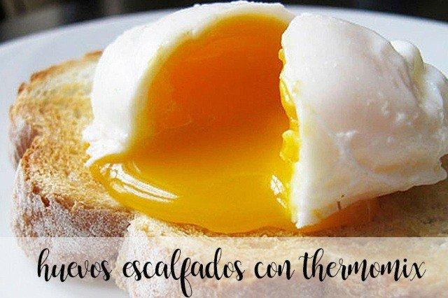 Ovos escalfados com Thermomix