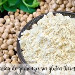 Farinha de grão de bico sem glúten com thermomix