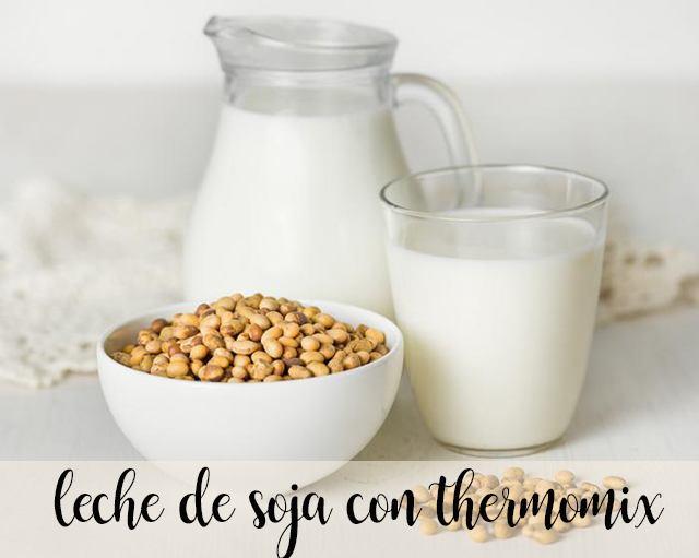leite de soja com thermomix