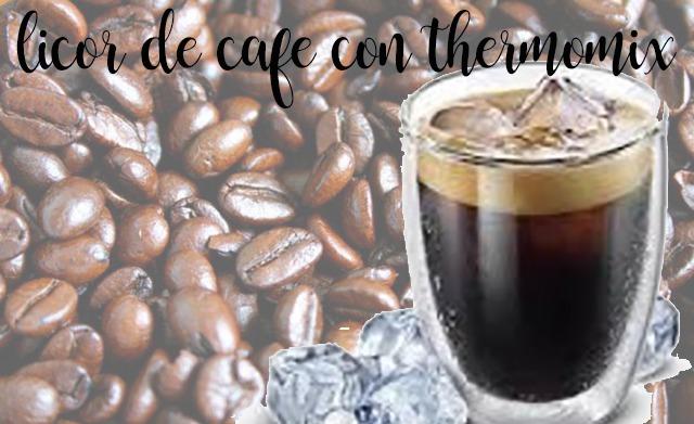 Licor de café com Thermomix