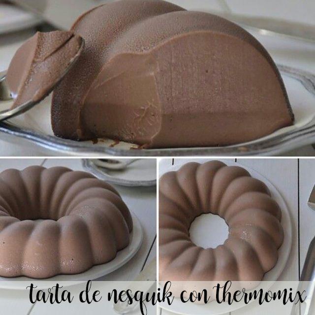 Bolo de chocolate Nesquik com thermomix