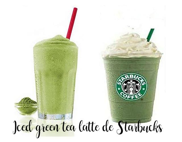 Chá verde gelado com leite tipo Starbucks com Thermomix