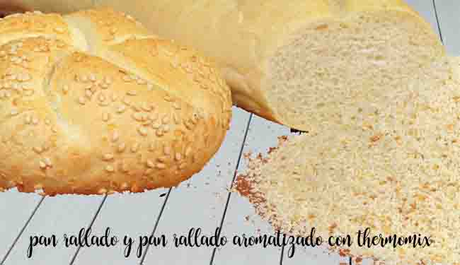 Truque: Como fazer pão ralado e pão ralado com sabor com thermomix