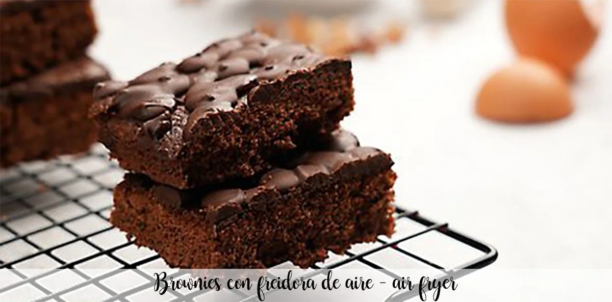 Brownies de fritadeira