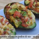 abacate recheado na airfryer
