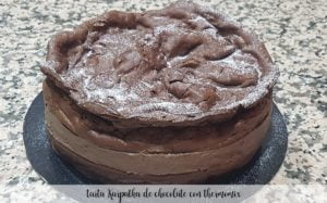 Bolo de chocolate Karpatka com thermomix