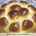 Brioche de cream cheese com thermomix