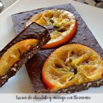 nougat de chocolate e laranja com thermomix