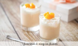 Creme de laranja congelado com Thermomix