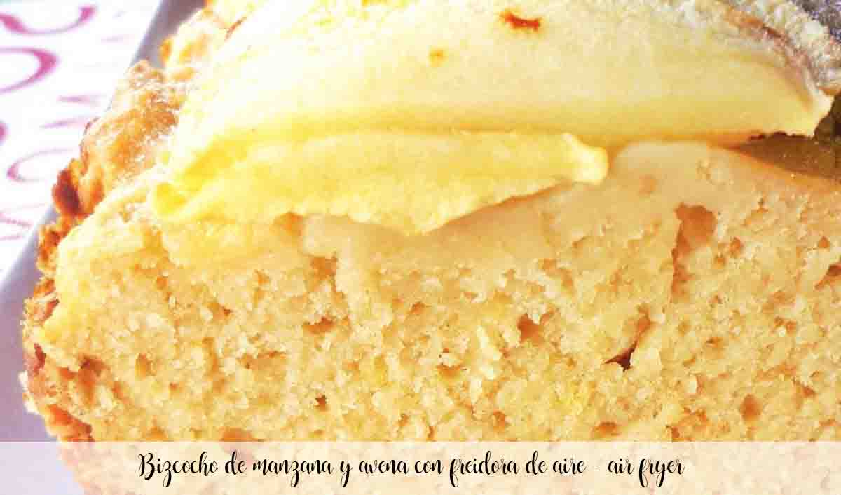 Bolo de Maçã e Aveia com Air Fryer - Air Fryer