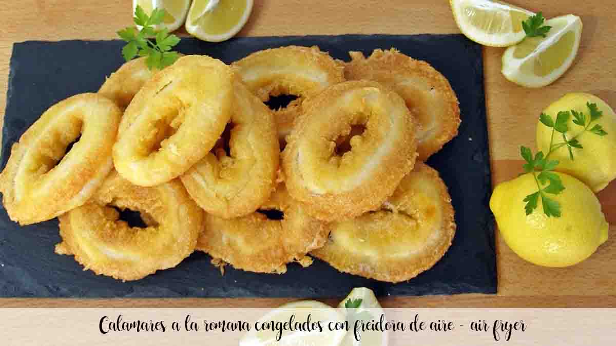 Lula congelada com air fryer – air fryer