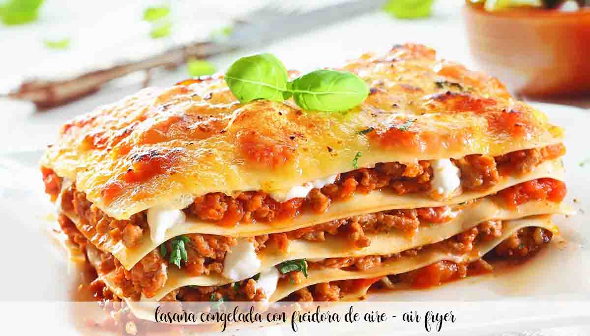 lasanha congelada com air fryer – air fryer