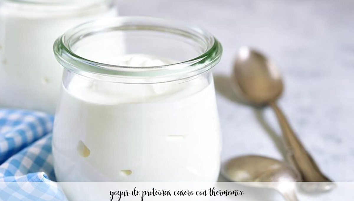 iogurte de proteína com thermomix